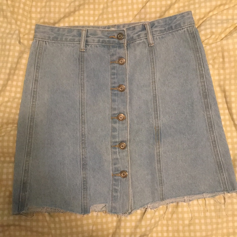 Denim skirt